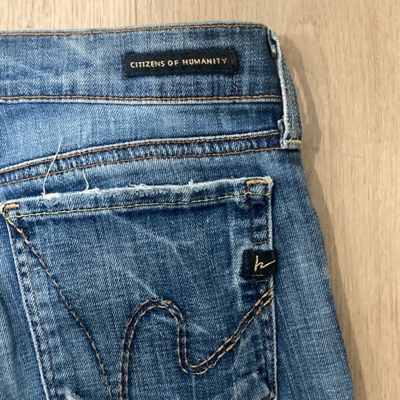 COH citizens of Humanity petition bootcut blue jeans size 27 - Picture 6 of 6